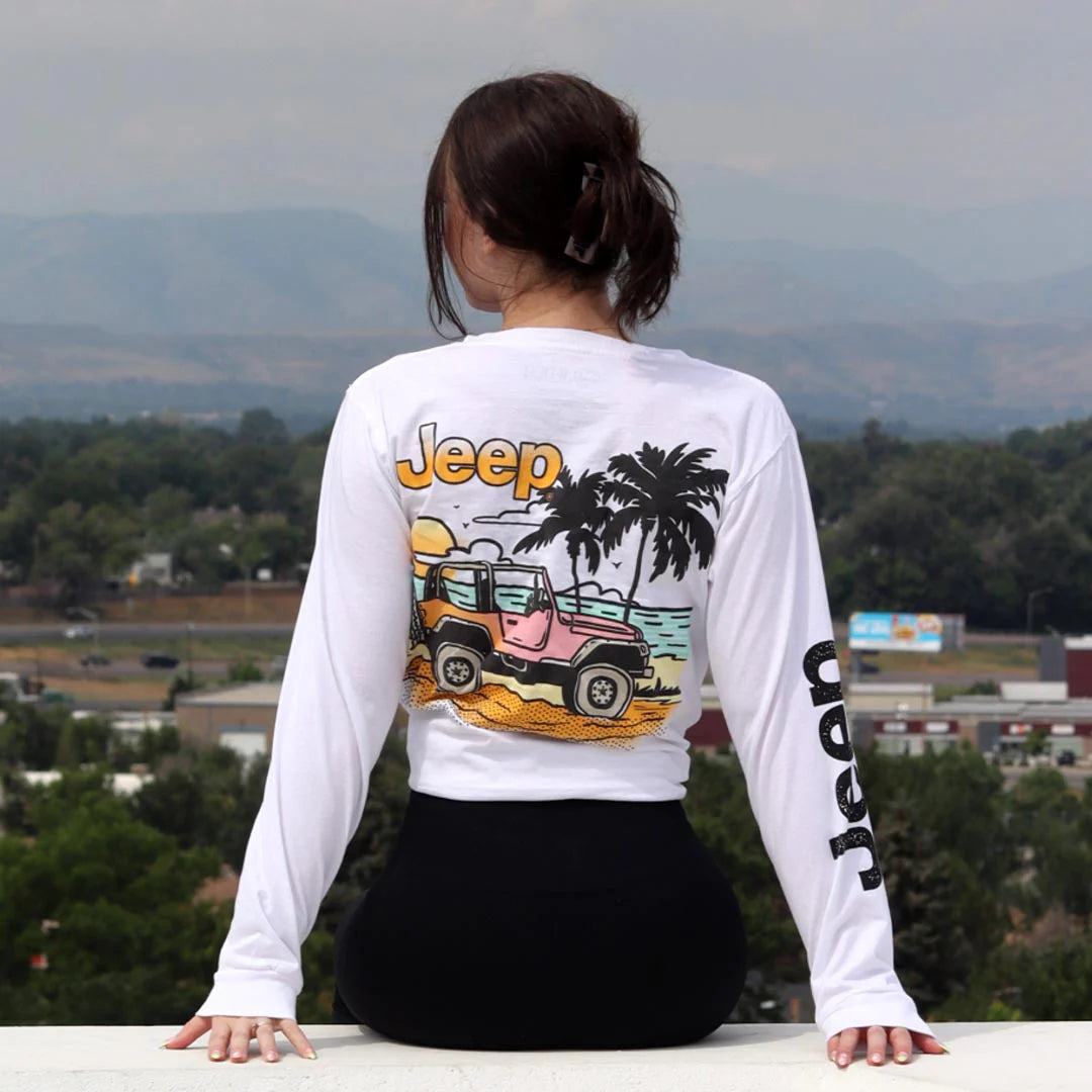 Jeep - Wrangler Beach Long Sleeve Shirt