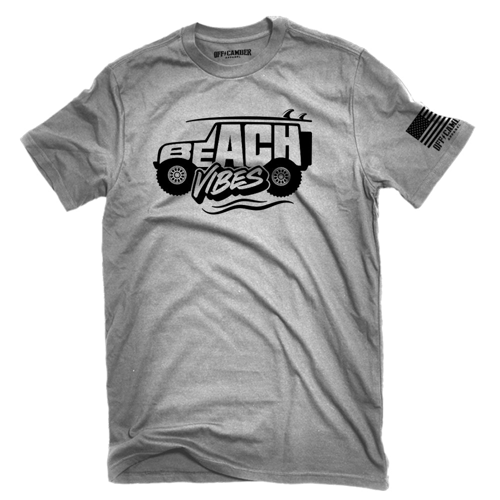 Off-Camber - Beach Vibes 4x4 Silhouette T-Shirt