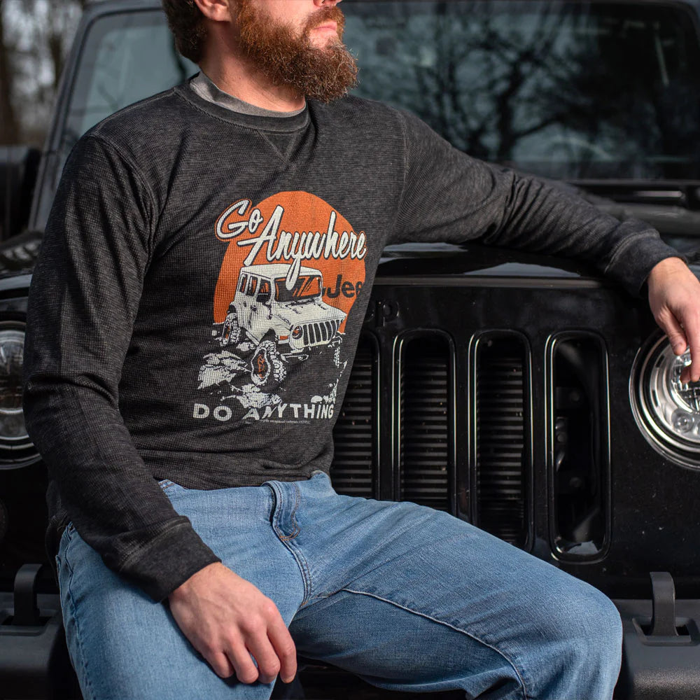 Jeep - Go Anywhere Men's Thermal Shirt