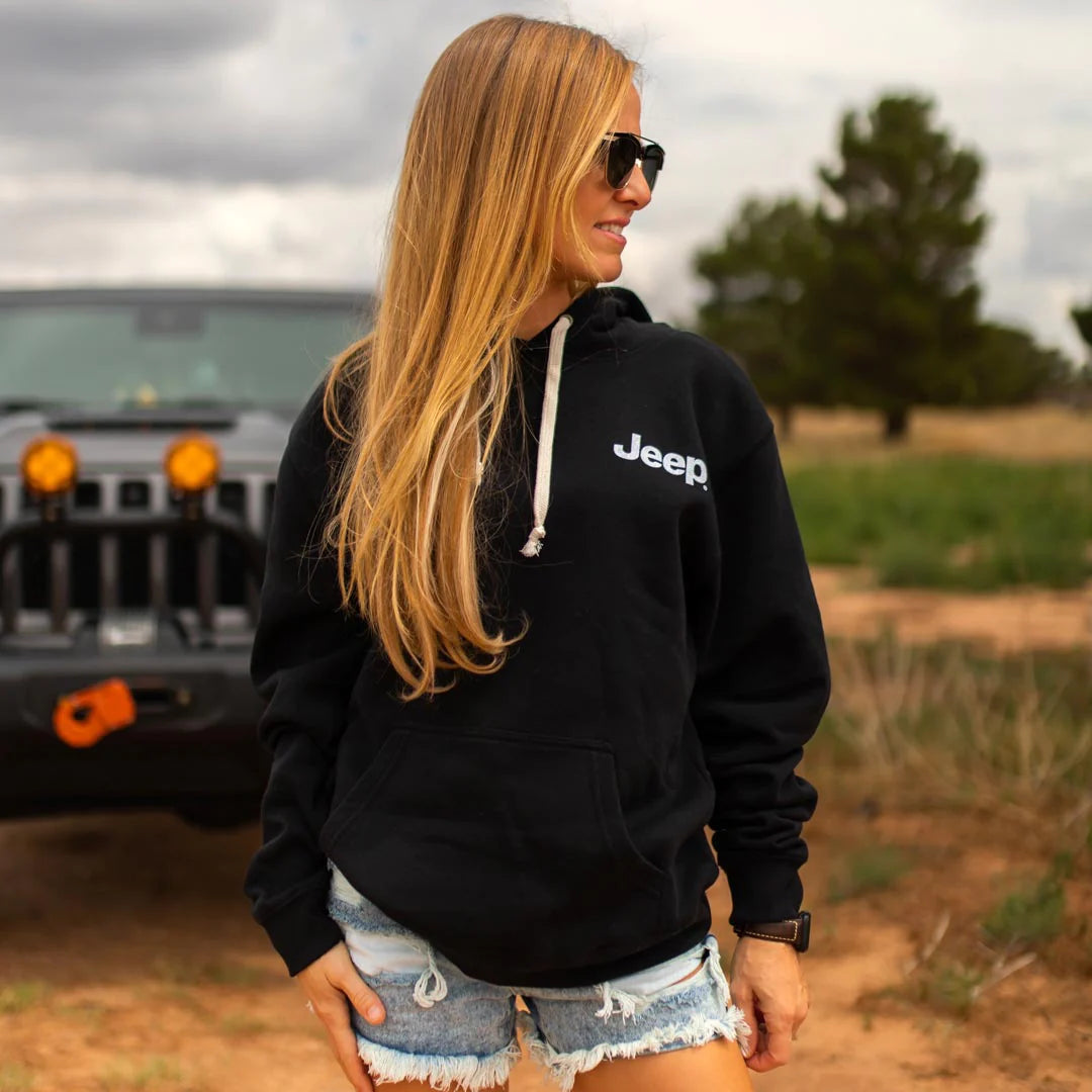 Jeep - Retro Mountains Hoodie