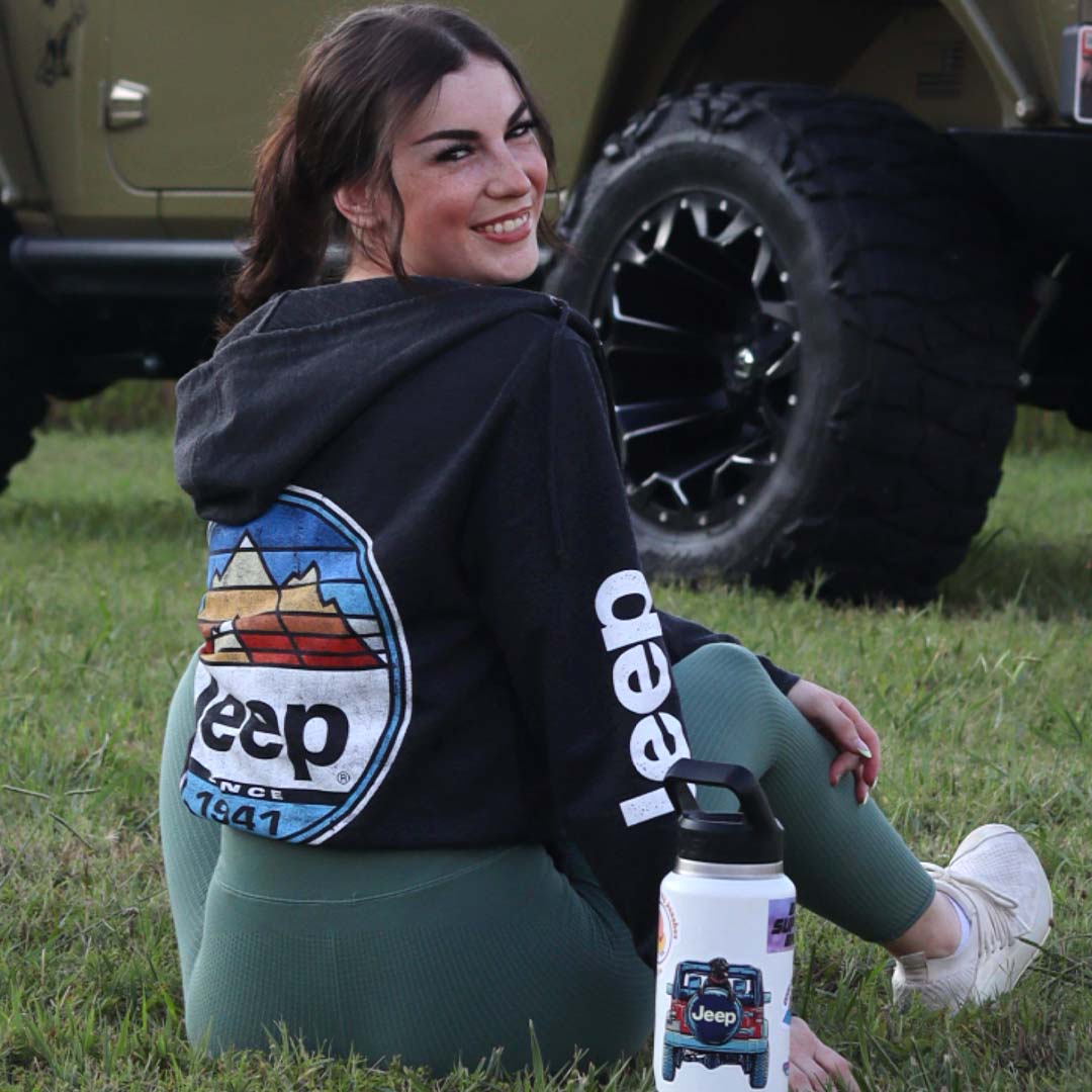 Jeep - Mountain High Zip Hoodie