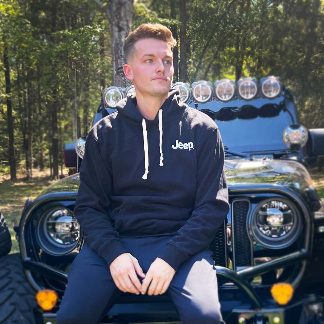 Jeep - Retro Mountains Hoodie