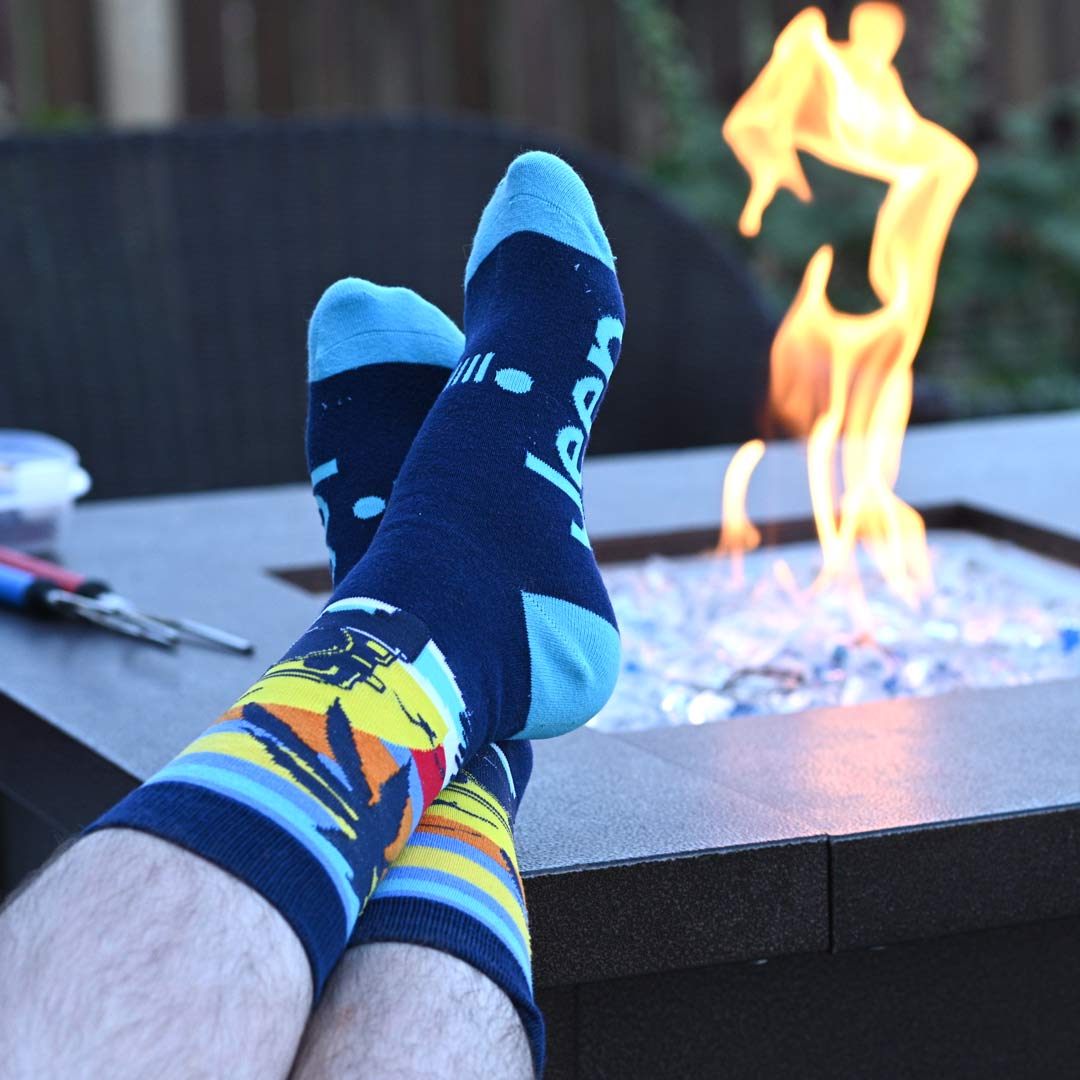 Jeep - Beach Sunset Dress Socks