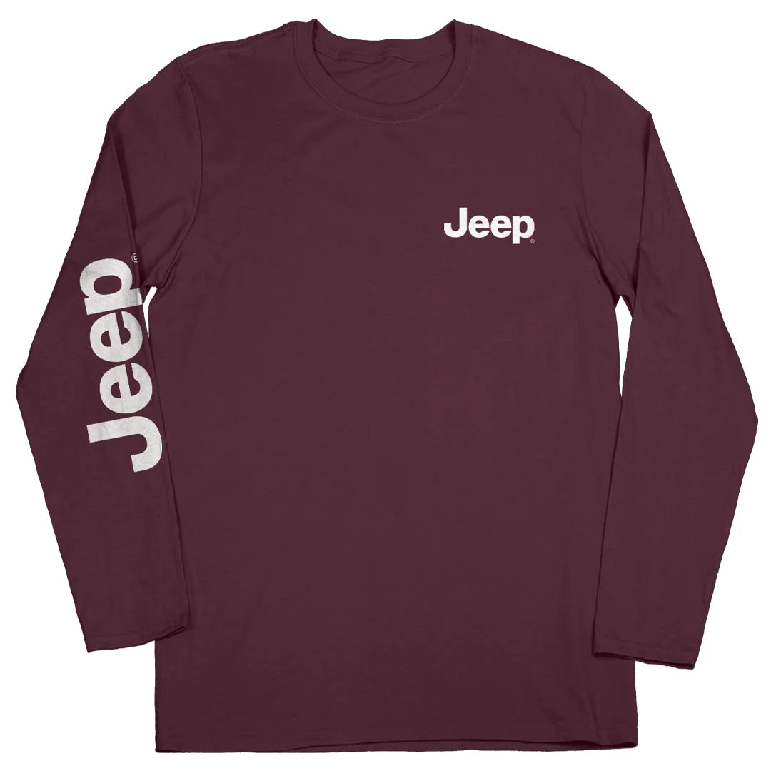 Jeep - Retro Beach Long Sleeve Shirt