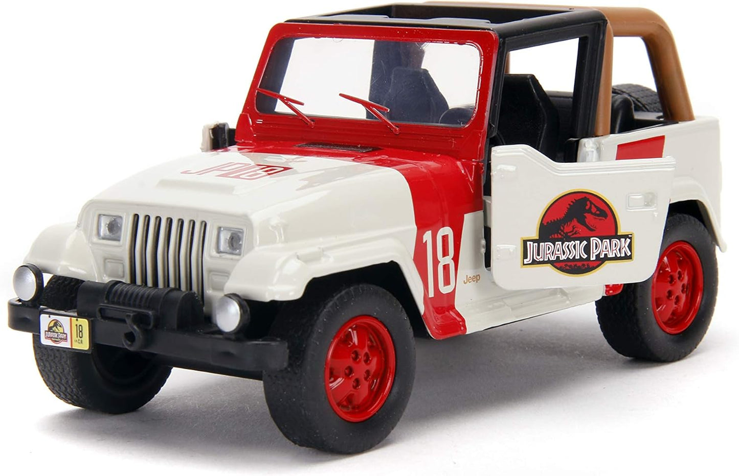 Jada 1:32 Jeep Wrangler - Jurassic World - Scale Diecast Model