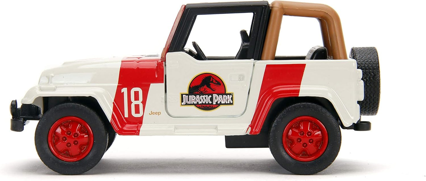 Jada 1:32 Jeep Wrangler - Jurassic World - Scale Diecast Model