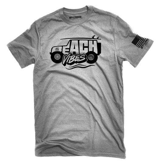 Off-Camber - Beach Vibes 4x4 Silhouette T-Shirt