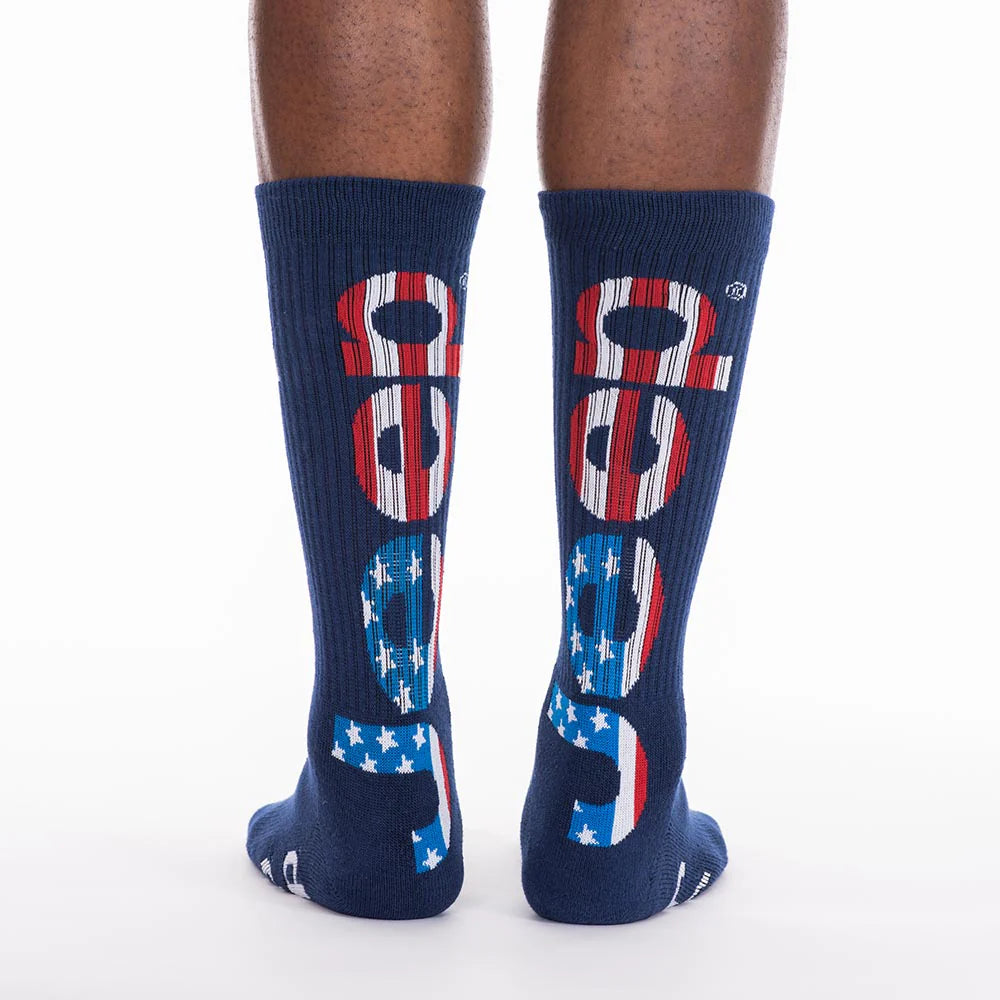 Jeep - USA Flag Crew Socks