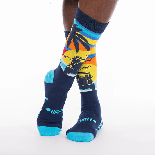 Jeep - Beach Sunset Dress Socks