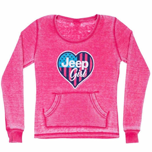 Jeep - Girl USA Love Thermal Shirt