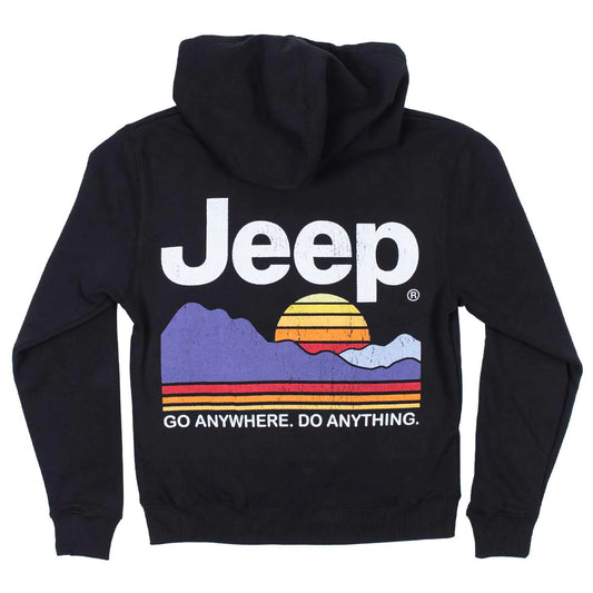 Jeep - Retro Mountains Hoodie
