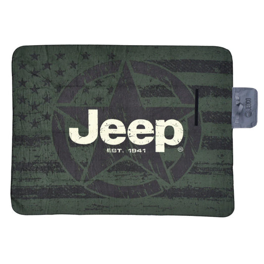Jeep - Star Flag Roll-Up Blanket