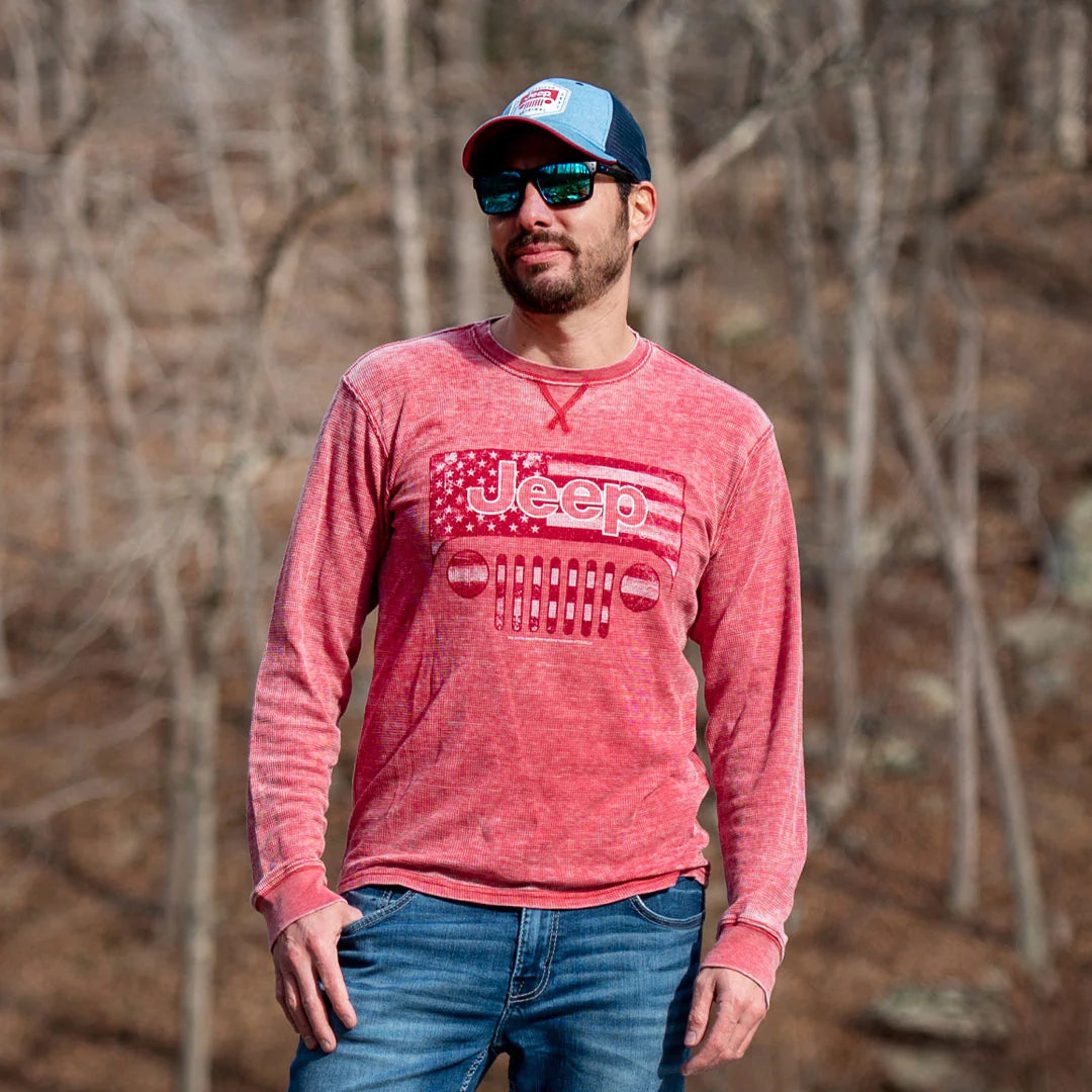 Jeep - Vintage USA Men's Thermal Shirt