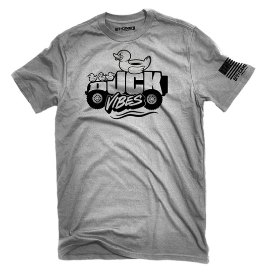 Off-Camber - Duck Vibes Offroad 4x4 SUV Silhouette T-Shirt